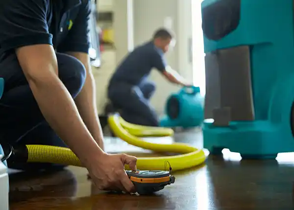 water damage restoration service Fort Coffee